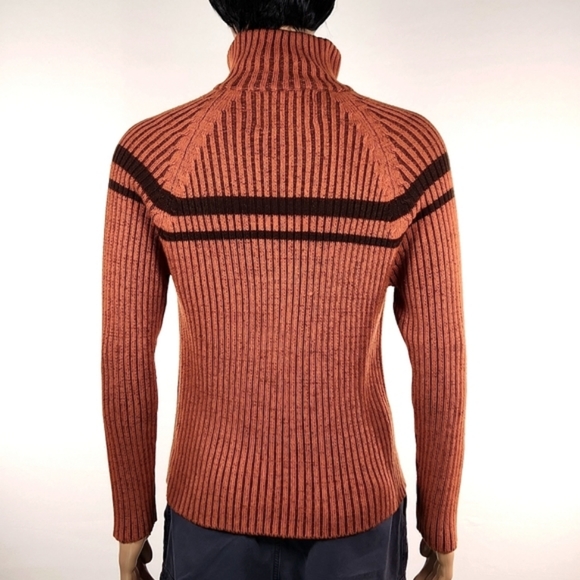 Carbon Individual Style Quarter Zip Sweater Size M